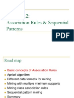 CS583 Association Sequential Patterns