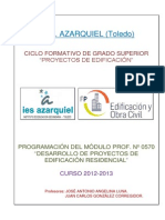 0570 Desarrollo de Proyectos de Edificación Residencial