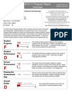 Overall Progress Report Grade