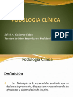 PRESENTACION PODOLOGíA CLÍNICA