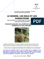 2.le Seisme, Les Sols Et Les Fondations