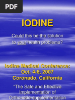 IODINE - Solution To Healthproblems