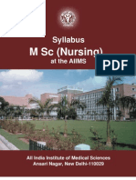 Syllabus - M SC (Nursing)