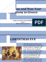 Christmas and New Year Traditions in Greece