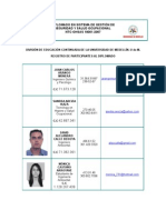 Mosaico Estudiantes (Diplomado OHSAS 18001) 2009