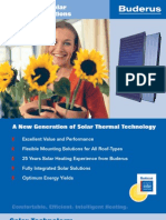 Buderus Thermal Solar Systems Brochure