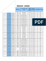 Brake Lining