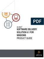 Software Delivery Solution 6.1 For Windows: Product Guide