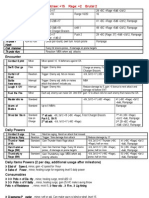 D&D Cheat Sheet Sample Dungeons & Dragons Alternative Character Sheet