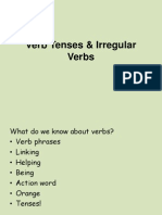 6 - Verb Tenses Irregular Verbs