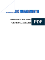 General Elecrtic: Corporate Strategy of