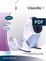 Brosura Visiolite Tester Al Vederii