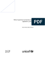 Niñez Migrante en La Frontera Norte: Legislación y Procesos