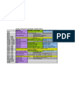 School Schedule 09-10