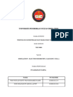 Simulation Electrochemistry