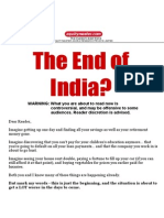 End of India