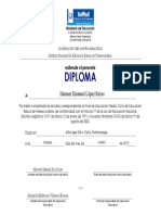 Diploma Telesecundaria