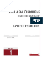 Rapport Presentation PLU PDF