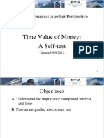 Time Value of Money: A Self-Test: Personal Finance: Another Perspective