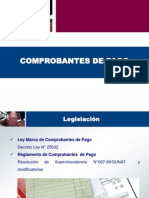 Comprobantes de Pago e Infracciones