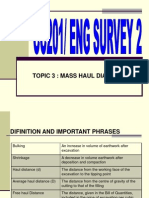 Topic 3 Mass Haul Diagram