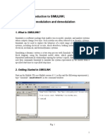 Procedure: Introduction To SIMULINK AM Modulation and Demodulation