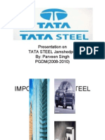 Presentation On Tata Steel