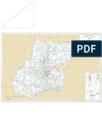 Mapa Rodoviário de Goiás