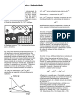 Lista 3º Ano - Radioatividade