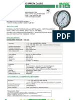 Au-High Over Pressure Safety Gauge