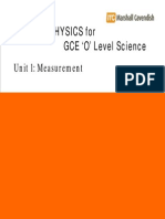 Unit 1 - Measurement