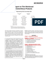 ACI-549.2R-04 Report On Thin Reinforced Cementitious Product