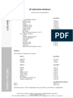 SP Spirulina Medium