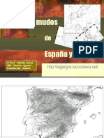 Mapas Mudos de España y Europa