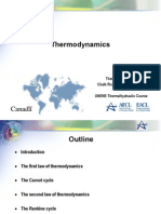 Thermodynamics: L.K.H. Leung Thermalhydraulics Branch Chalk River Laboratories, AECL UNENE Thermalhydraulic Course