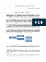 Los Valores Estéticos de La Música Popular PDF