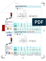 4188 Push Pull Toggle Clamps Stainless Steel