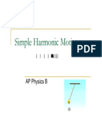 Simple Harmonic Motion: AP Physics B