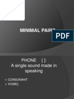 Minimal Pairs