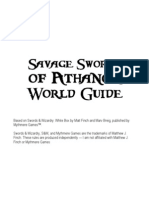 Savage Swords of Athanor World Guide