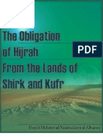 The Obligation of Hijrah From The Lands of Shirk and Kufr