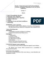 Hemodynamic Disorder