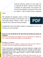 2º Exercício Prático Contestação Comentado