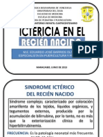 Clase 6. Ictericia Neonatal y Calculo de Hidratacion en El RN