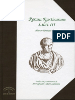 Libro - Marco Terencio Varrón - Rerum Rusticarum - Libro Iii