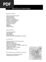 Curso de Astrofisica y Cosmologia