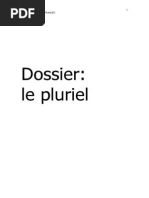 Dossier Le Pluriel