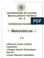 Division de Polinomios