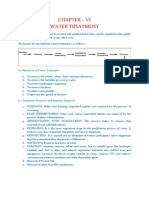 Water Treatment (Water Supply Engineering)