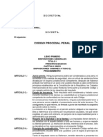 Código Procesal Penal de Honduras